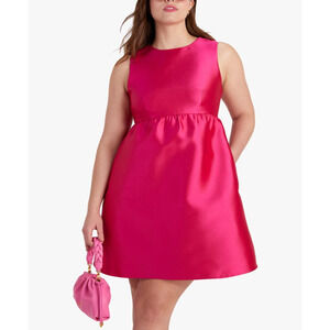 Kate Spade Open Back Lucille Red Polyester Mini Dress Size 16 - NWT
